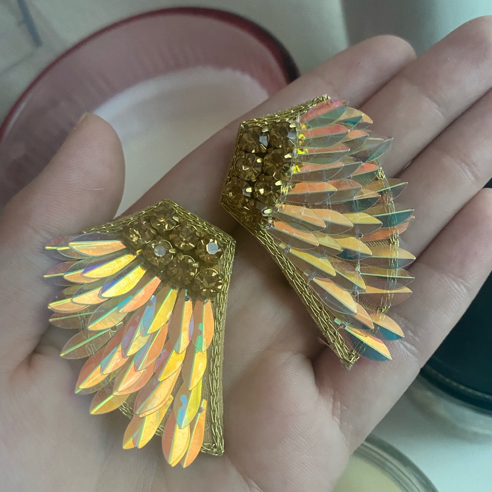 WING EARRINGS